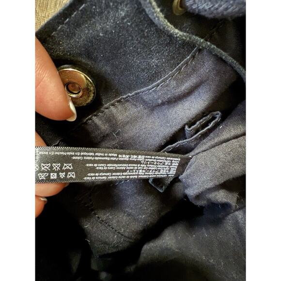 Urban outfitters suede fringe crossbody bag in black Leather Boho Bohemian Style - Picture 7 of 13